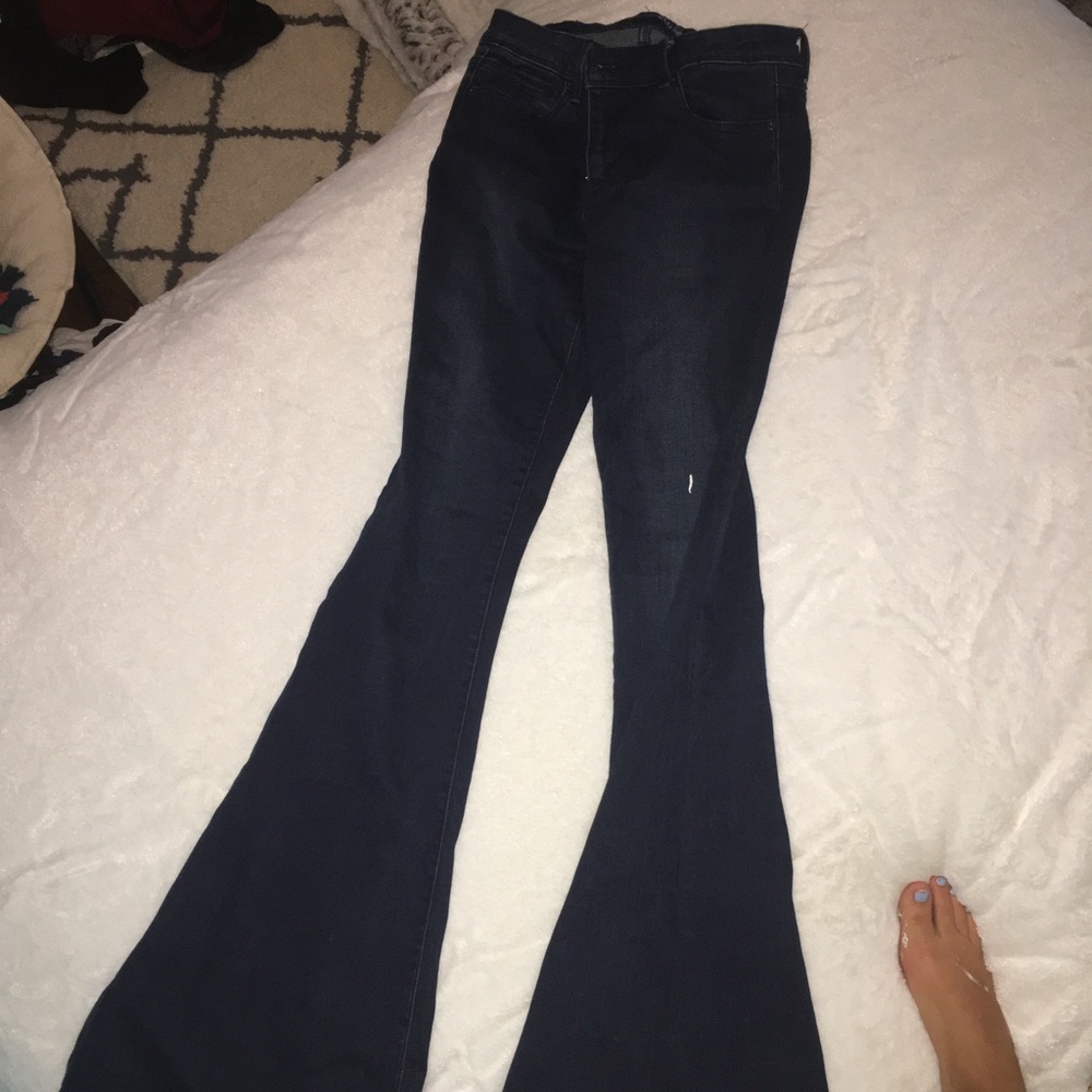 BLUE FLARE JEANS FROM BOUTIQUE